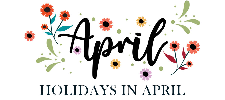 Holidays in April 2023